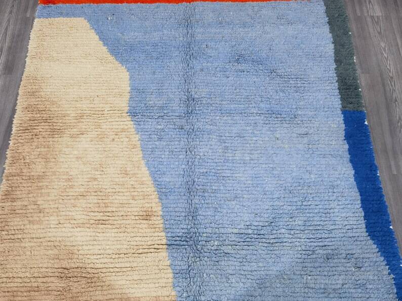 Handmade wool rug 250cm x 150cm