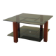 Glass table, Italian design, 1970s, production: Italy