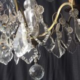 Old chandelier with tassels