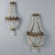 Antique metal wall sconces, Italy, 19th century