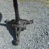 large pedestal table bistro table with marble top 90cm