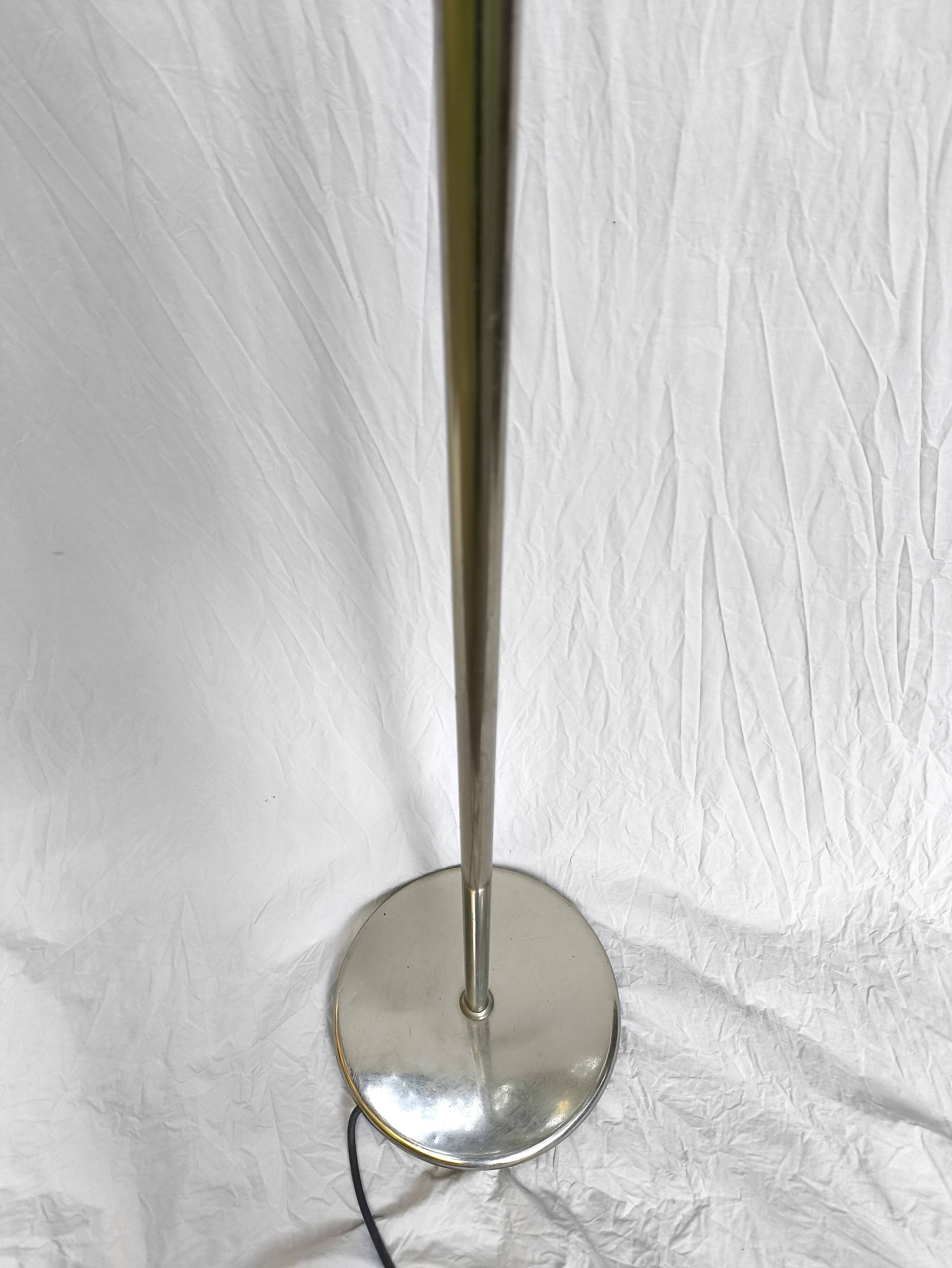 Vintage Sische eyeball chrome floor lamp