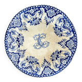 Gien - cup on pedestal - monogram C