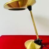 Aluminor brass ufo table / desk lamp 1950