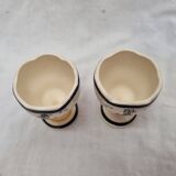 HB HENRIOT Quimper egg cups