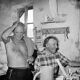 Photography, "Pablo Picasso and Marc Chagall", Gordes, 1948 / 15 x 15 cm
