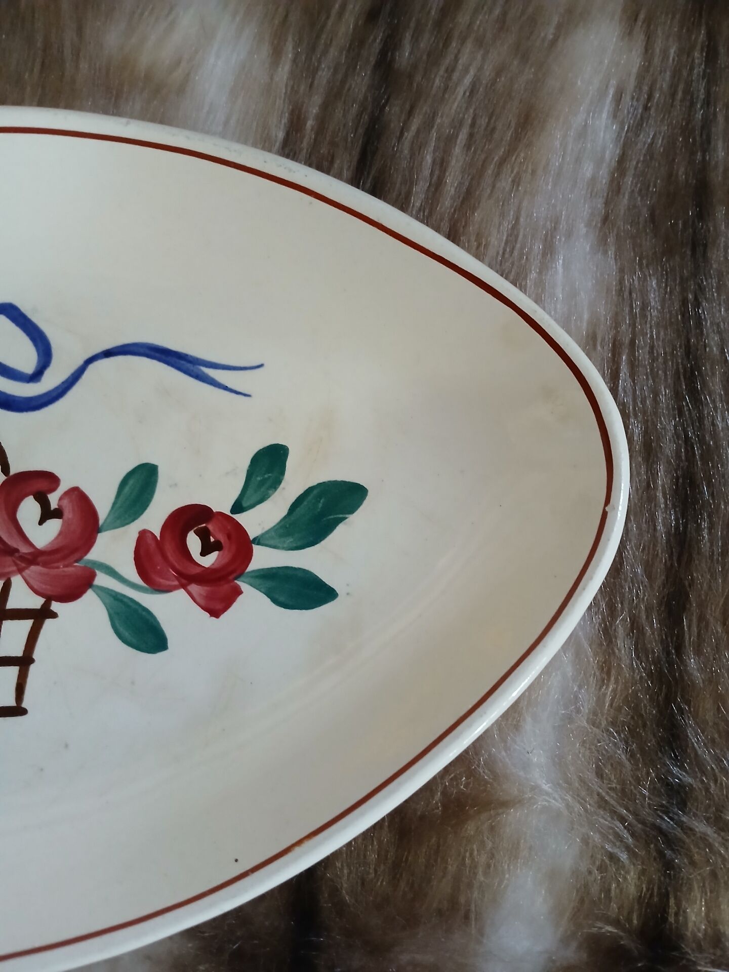Old Ravier in Longchamp ironstone