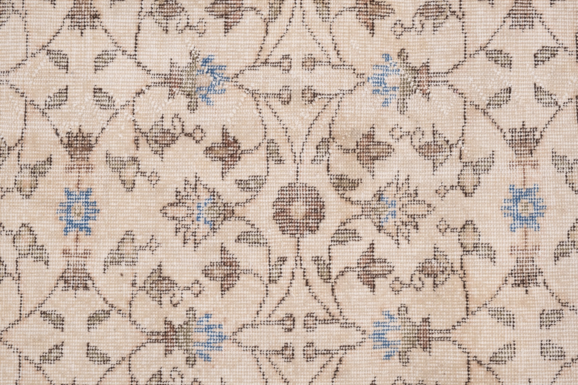 Turkish Oushak rug, 1970s - 212x321cm