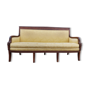 Banquette d'époque empire - acajou