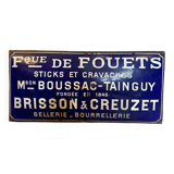 Ancienne plaque émaillée