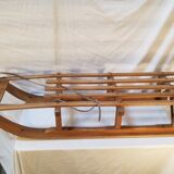 Old wooden sledge large size - 104 cm