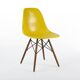 Yellow Herman Miller Original Eames DSW Side Shell Chair