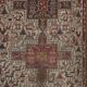 Vintage Turkish hallway rug 108x278 cm