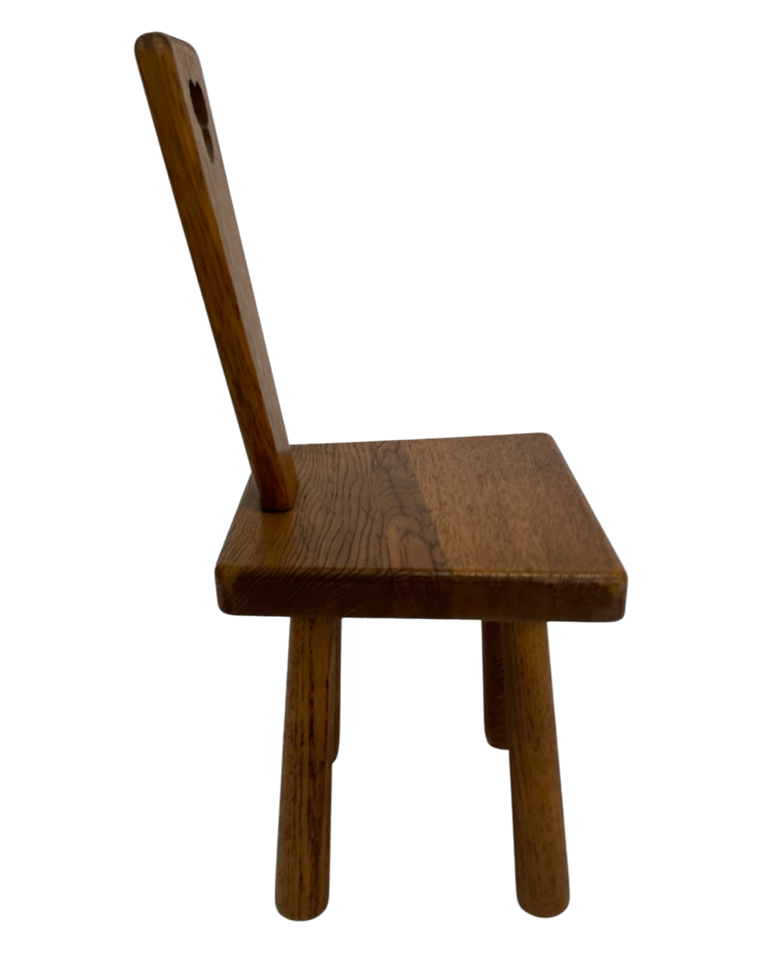 Vintage Spanish chair / stool 70s design brutalist