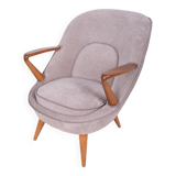 Model 345 Armchair by J. Jędrychowicz & K. Racinowski for Poznan Furniture Factory, 1950s