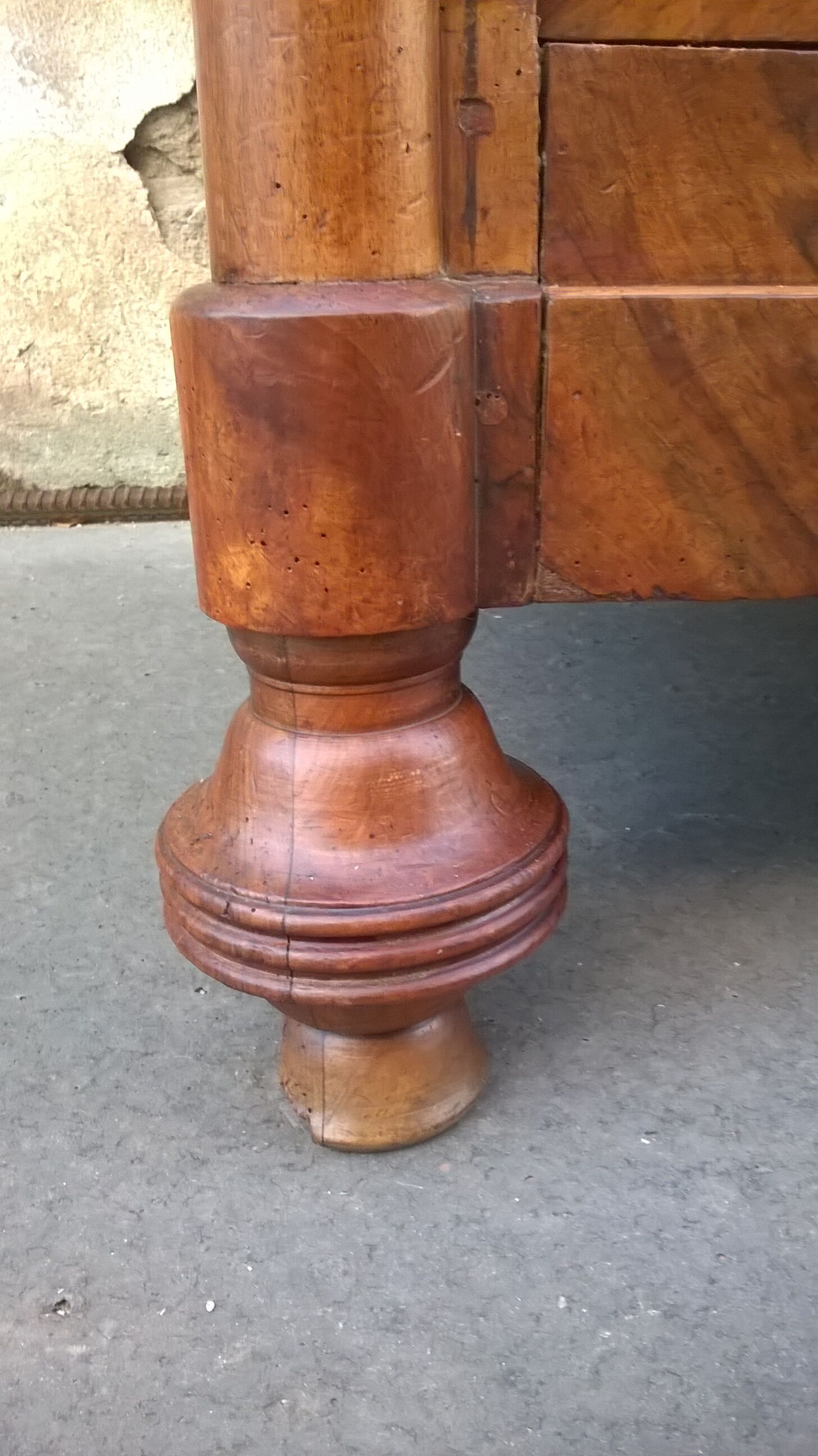 Old buffet two period walnut Empire bodies