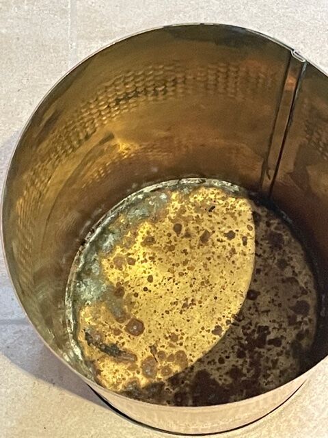 Copper umbrella door circa 1900/1920