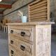 Commode ancienne en bois massif – rénovée
