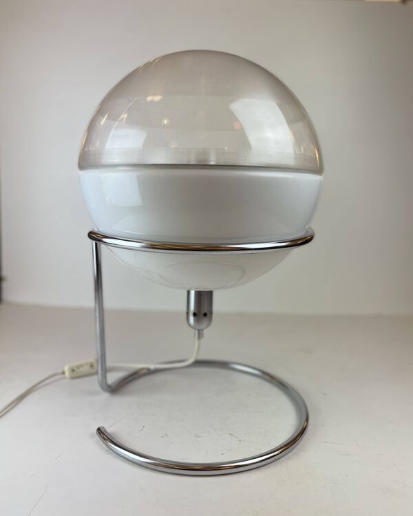 Focus, lampe de table par F. Lenci pour Guzzini, années 1960
