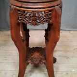 Small far eastern pedestal table