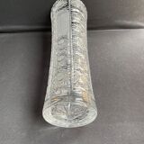 Carved crystal vase - Mid-twentieth century