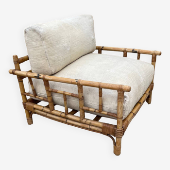 Bamboo armchair