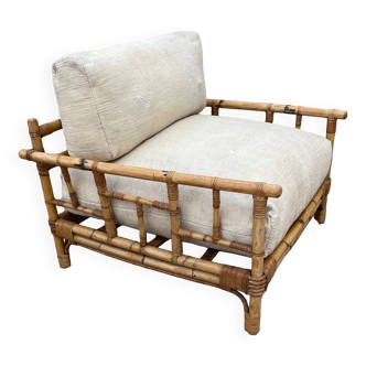 Bamboo armchair