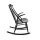 Beech rocking chair, Illum Wikkelsø, N. Eilersen, Denmark, 1960