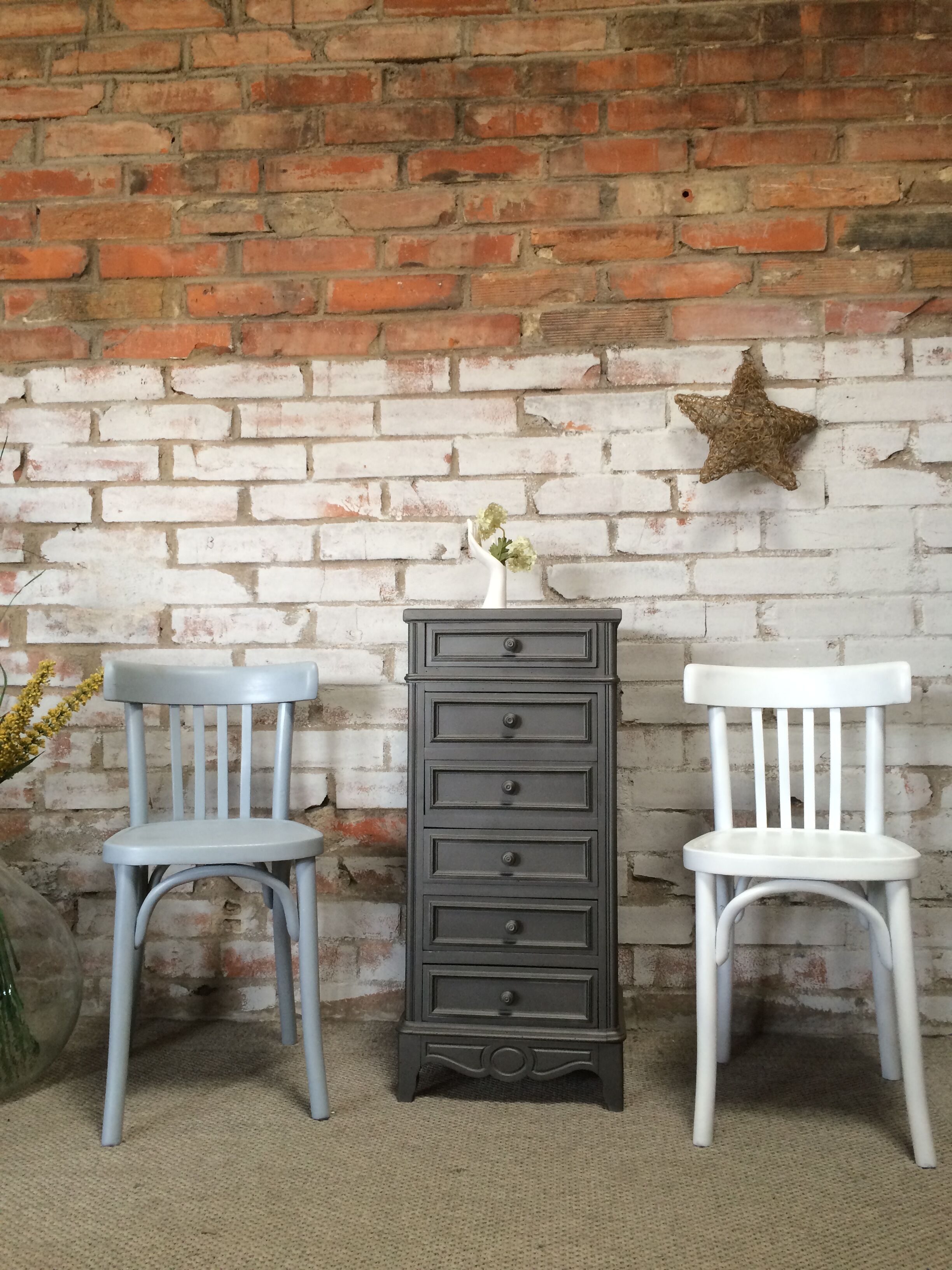 Antique chiffonnier / bedside Louis Philippe