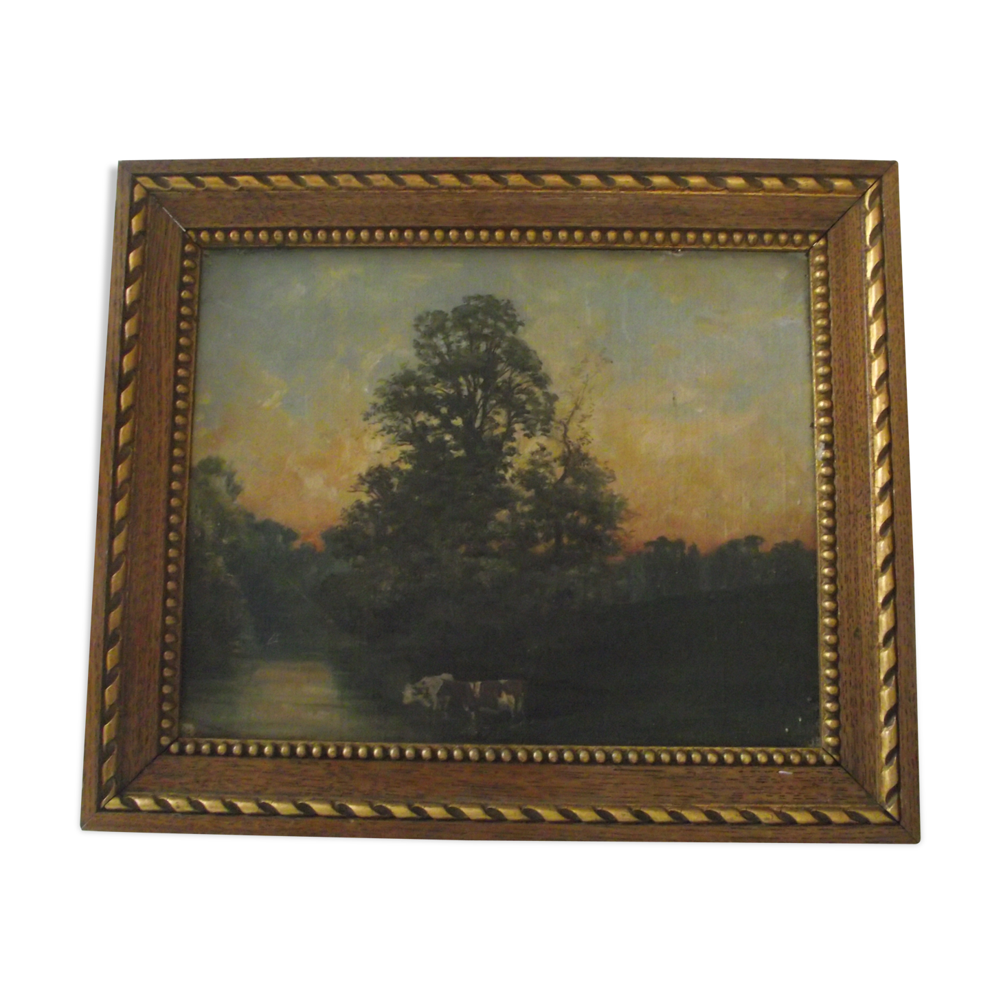 Oil on canvas early 20th.