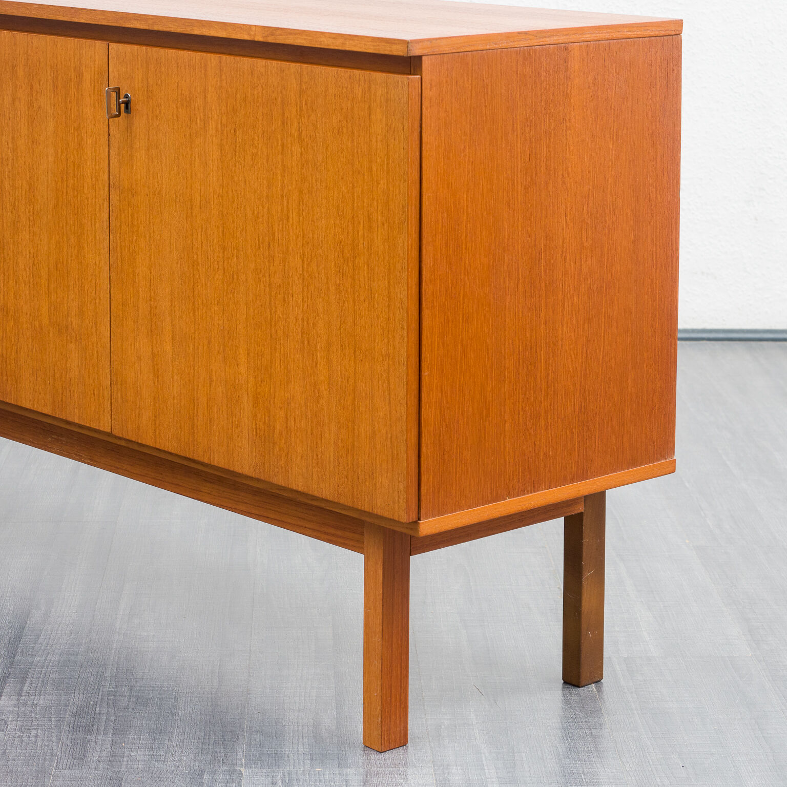 Enfilade années 60, teck, 149cm