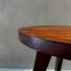 Side table with tapered legs
