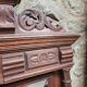 Large bevelled trumeau mirror