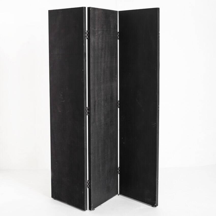 Wooden screens and aged mirror. Three units that can be connected to each other.