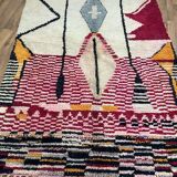 Handwoven colored wool apis boujad 150/250cm