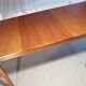 Scandinavian vintage extendable rectangular table