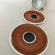 6 cups and cake plates Kimono Boch La Louvière