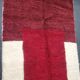 Handmade Moroccan rug in wool 3 x 2 m