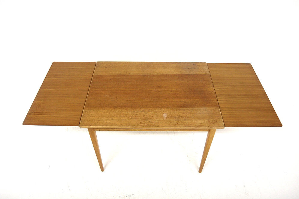 Teak "wallet" dining table, Sweden, 1960
