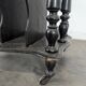 Napoleon III music partition cabinet in blackened wood