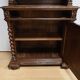 Narrow Oak Display Cabinet, Louis XIII style – Late 19th century