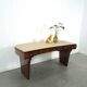 Vrijstaand Art Deco bureau met licht blad en lades