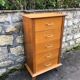 Vintage chiffonier chest of drawers 1950