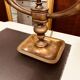 Antique French Bouillotte table lamp