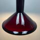 Danish purple glass pendant by Michael Bang for Holmegaard 1972