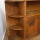 Art Deco cabinet with shelves, wooden