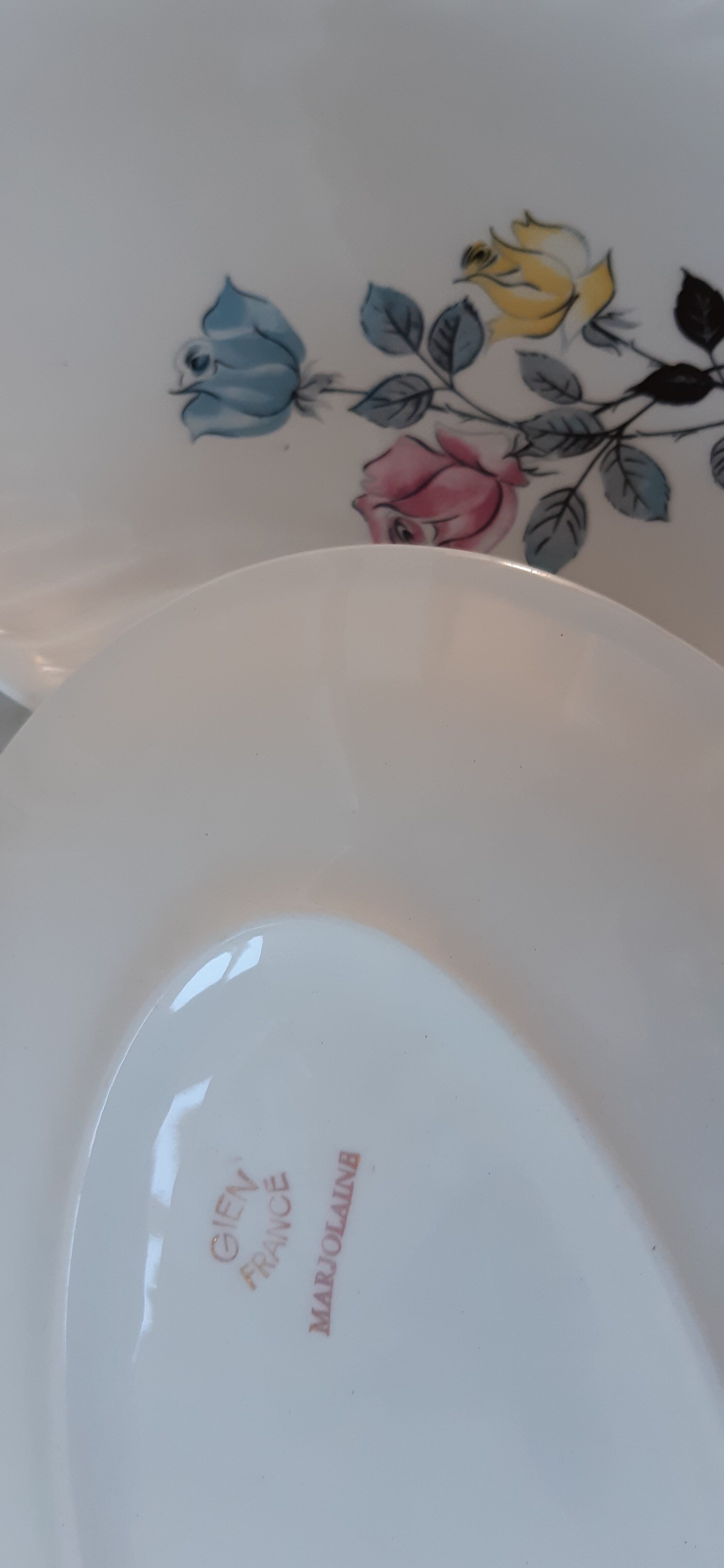 Duo of raviers Gien model Marjolaine