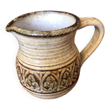 Vallauris ceramic pitcher signed GIRAUD Marcel