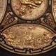 19th century gilded wooden shield signed F. Barbedienne Paris