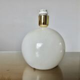 Alabaster lamp with double lighting, "ball" shape, 1970